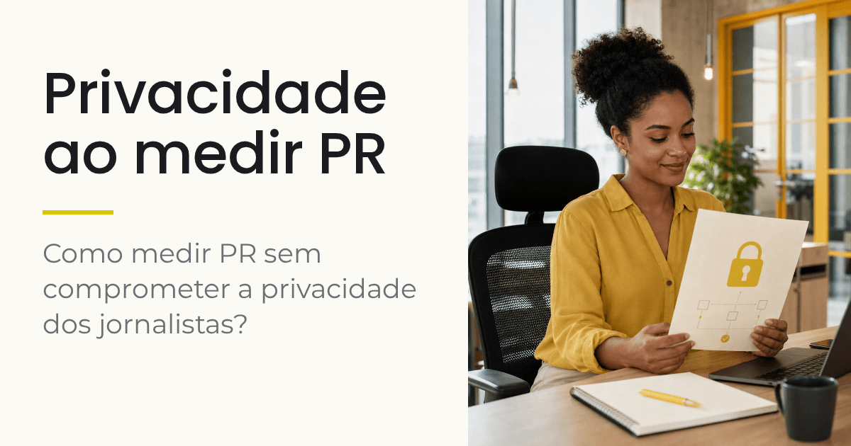 Prova por canal e privacidade: como medir sem expor jornalistas